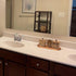 Wooden Vanity Bathroom Trays, Farmhouse Wood Perfume Tray, Rectangular Sink Organizer Tray for Kitchen Counter