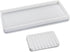 Bloss Counter Tray Set for Bathroom/Kitchen - 11.8" Silicone Tray for Kitchen Countertop, Soap and Sponge Holder, Bathroom Vanity Traty for Perfume,Jewelry,Candle,Key Tray by Bloss