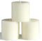 CANDWAX Set of 3 Rustic Unscented No Drip Ivory Pillar Candles for Home Decor, Weddings, Centerpieces