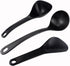 DOERDO 3 Pcs Rice Paddle Spoon, Non-Stick Soup Spoon for Rice Soup Potato Cooking