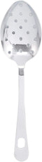 HIC Japanese 18/0 Stainless Steel Kitchen Pierced Serving Spoon, 9-Inch