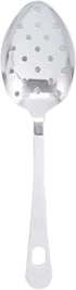HIC Japanese 18/0 Stainless Steel Kitchen Pierced Serving Spoon, 9-Inch