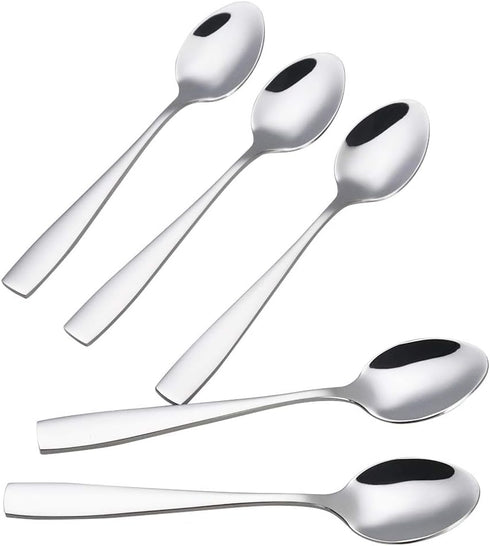 12-Piece Stainless Steel Teaspoon Set