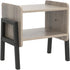 Set 2, TB01BG039 TUTOTAK Nightstnd, of Stackable End Tables, Side Table, Bedside Tables with Open Storage Shelf