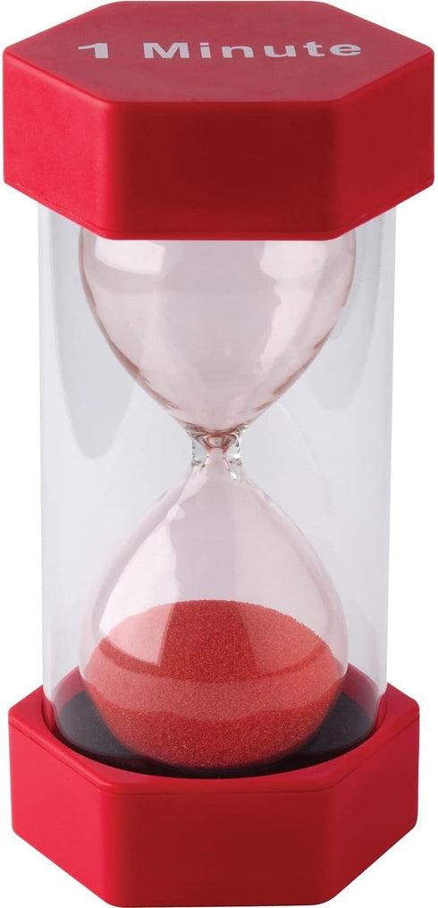 Teacher Created Resources 1 Minute Sand Timer, Large, Multicolor (20657)