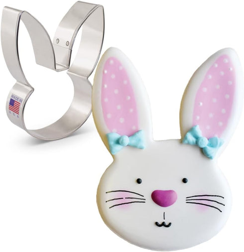 Ann Clark Cookie Cutters Easter Bunny Cookie Cutter, 4.25", Made in USA