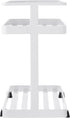YAMAZAKI Home Countertop Spice Caddy-Storage and Organizer Rack, Steel, White