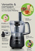 Hamilton Beach Stack & Snap 4-Cup Mini Food Processor & Vegetable Chopper - 250 Watts, Black