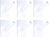 Jetec 6 Pieces Clear Acrylic Hat Hooks, Heavy Duty Wall Mounted Coat and Towel Hook, Self Adhesive Jewelry Organizer