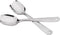IMEEA Flat Bottom Serving Spoon, 10-Inch Slotted Spoon, Set of 2 in 18/8 Stainless Steel