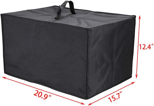 OwnMy Heat-Resistant Dust-Proof Microwave Oven Cover, Waterproof Nylon Fabric Protector for Toaster Oven