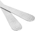 Home Basics 2 Piece Hosting Serving Set, Stainless Steel with Hammered Finish Handles, Silver (1).