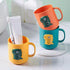 Cute Dinosaur Toothbrush Cup,Plastic Mouthwash Cup Portable Drinking Cup,Multipurpose Durable Toothbrush Holder