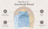 Pack 3 Reusable Bread Bags with Drawstring | XL of | Eco-Friendly Washable Linen Bread Bag & Spacious Sourdough Bread