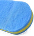 Cleaning Brush for Bathroom Tiles - All Purpose Sponge Brush with Ergonomic Handle for Kitchen Bathtub Toilet