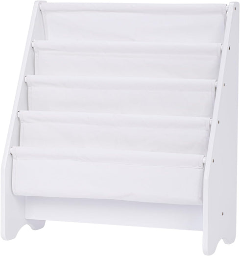 4 UTEX Kids Bookshelf Storage, Book Shelf for Kids Rooms, Tier Sling Bookshelf for Kids, Toddler, Magazine Book Rack