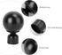 Artibetter 2pcs Roman Pole Decorative Head Curtain Pole Finials, Iron Drapery Rod Ends for Curtain Rail