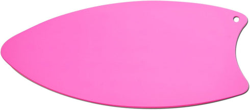 Silicone Iron Rest Pad for Clothes - Anti-Slip Heat Resistant Mat for Ironing Board, Rose Red Pink