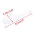 uxcell Plastic Non-Stick Rice Paddle, White Food Service Spoon Scoop