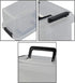 Teyyvn Plastic Mini Latch Box, Storage Bin with Locking Lids, Pack of 4, 2 L, Clear