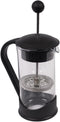 Clever Chef French Press Coffee Maker, 2 Cup Capacity, Black - Maximum Flavor Brewer