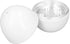 Hard Boiled Egg Cooker for 4 Eggs - Compact Design, ABS Material, Egg Shape, Microwave Function Egg Boiler