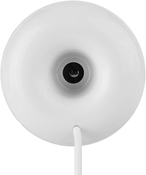 Mini Donut USB Humidifier, Portable Doughnut Shaped Atomization Spray for Home Office Car (White)