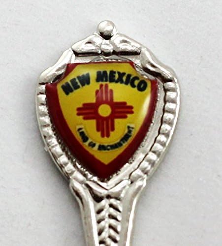 New Mexico State Souvenir Collectible Mini Spoon 3" lpco