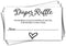 All Ewired Up 50 Gender Neutral Watercolor Heart Baby Shower Diaper Raffle Tickets - Lottery Insert Cards for
