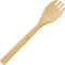 Bamboo Serving/Cooking Utensils, B16 Cooking Spoon with Teeth, 5 Pieces