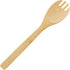Bamboo Serving/Cooking Utensils, B16 Cooking Spoon with Teeth, 5 Pieces