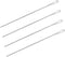 10 Inch Coffee Stirrers Spoon, Silver Stainless Steel 304# Cocktail Beverage Stirring Stick, Set of 4