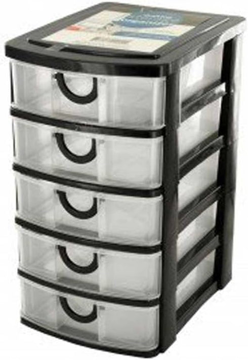 OL429 5 Drawer Desktop Storage Organizer for Office and Craft Supplies