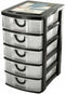 OL429 5 Drawer Desktop Storage Organizer for Office and Craft Supplies