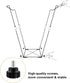 Artigarden 30-45 Garden Trash Bag Holder - Outdoor Leaf Bag Support Stand Multi-Use Metal Garbage Bag Holder Frame