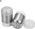 Stainless Steel Sugar Shakers, Dust-proof Spice Salt Pepper Organizer Container