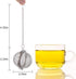 2Pcs Stainless Steel Tea Ball, 2.04 Inch Mesh Tea Infuser Strainers for Loose Leaf Tea and Seasoning
