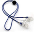 5 Pieces Adjustable Flexible Bib Holder Clips - 5 Colors for Napkin