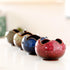 YYW Succulent Pots - 4 Pcs Ceramic Planters in Egg Broken Shell Design with Drainage Hole for Home Office Outdoor Decor