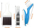 3 Styles Air Conditioner Condenser Fin Cleaning Brush, Premium Stainless Steel Fin Comb, Refrigerator Coil Cleaning