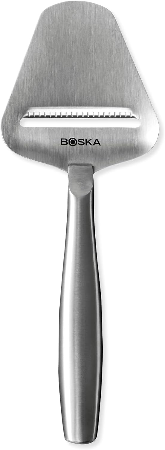 Boska Copenhagen Stainless Steel Cheese Slicer - Multi-Functional Handheld Slicer for All Types of Cheese