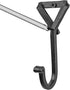 GoCraft Handmade Wrought Iron Coat Hook, Decorative Colonial Wall Decor for Coats, Towels, Scarves