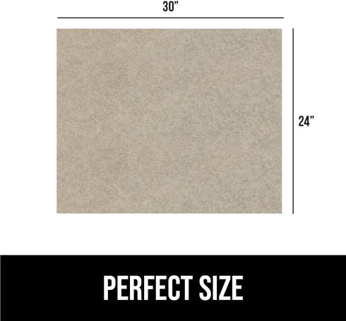 GORILLA GRIP LeakGuard Non-Adhesive Under Sink Mat, Waterproof Quick Dry Shelf Liner, 24x30 Beige