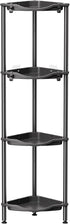 Lifewit Floor Standing Shower Caddy Corner, 4 Tier Plastic Shower Stand Rack