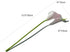 Mandy's PU Light Pink Calla Lily Artificial Flowers, 20 Stems 13.5in Faux Realistic Centerpiece DIY Bridal Bouquet