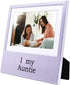 Haysom Interiors I Love My Auntie Brushed Silver Picture Frame, 6" x 4"
