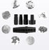Universal Vacuum Hose Adapter Kit, Reducer Attachment Set for Shop Vac 1 1/2 to 1 1/4 inch, 1 3/8 inch to 1 1/4 inch