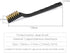 YXQ 3Pcs Wire Clean Brush Set, Black Plastic Handle for Home Kitchen Cleaning, Welding Slag, Rust