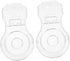 Alipis 2pcs Acrylic Plate Display Stand, China Dish Shape