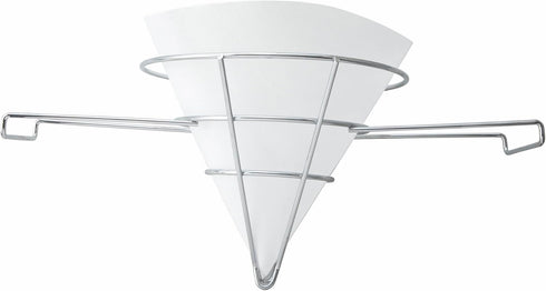 Winco White Rayon Cloth Filter Cones for FF-10